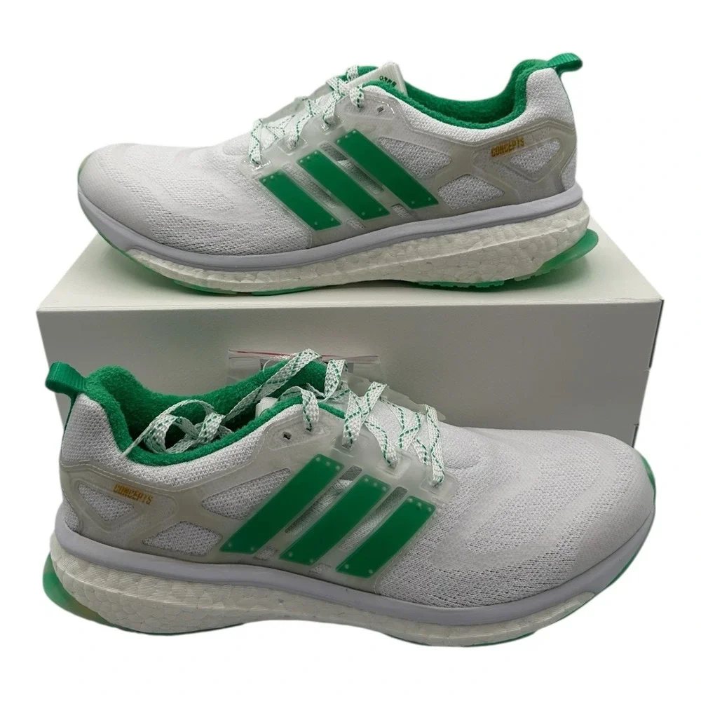 Adidas Concepts x Energy Boost Shiatsu Shoes Mens 11 White/Green Sneakers BC0236